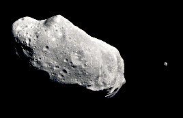 Asteroid Ida and its moonlet Dactyl