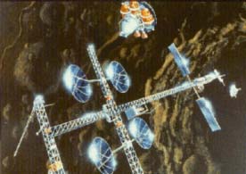 Lunar oxygen being delivered to orbit